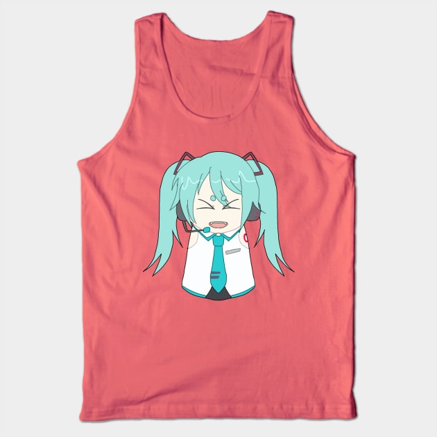 Miku Tank Top by WillowTheCat-